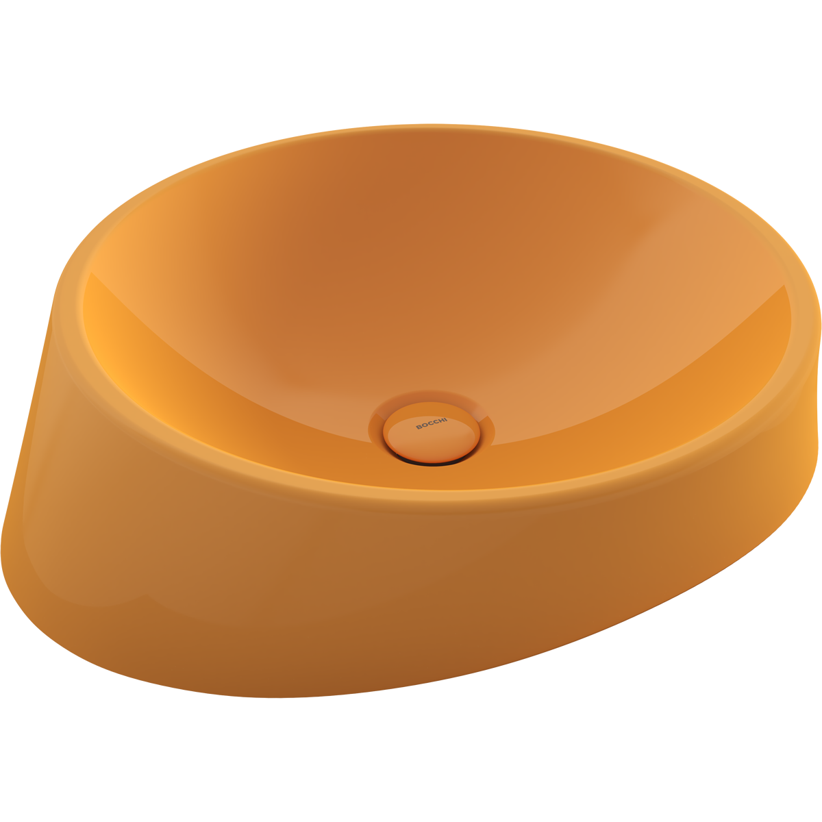Bocchi Venezia Çanak Lavabo Mandalina Sarısı 56 cm 1010-021-0125
