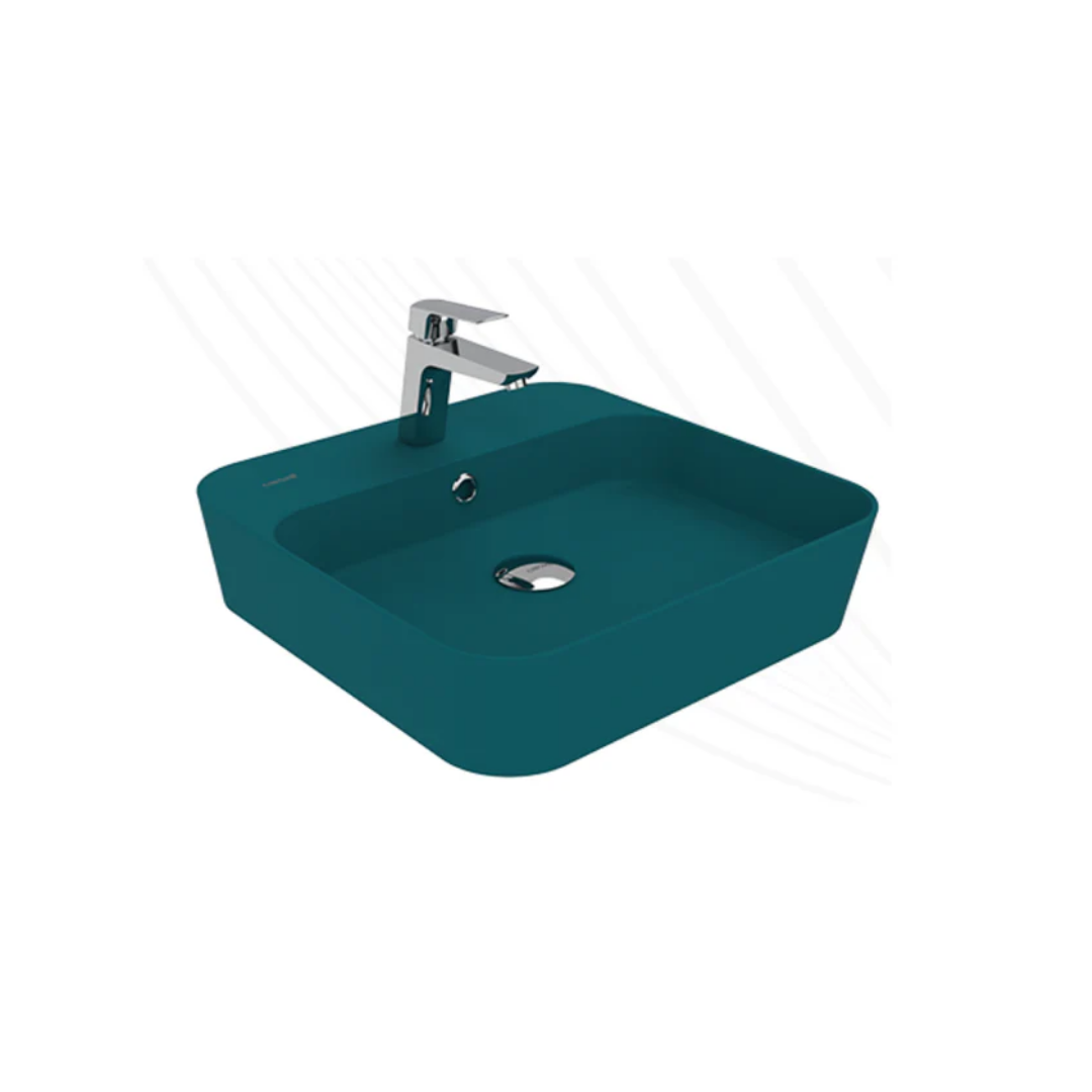 Creavit LP046-00MT00E-0000 Loop Kare Çanak Lavabo - Mint