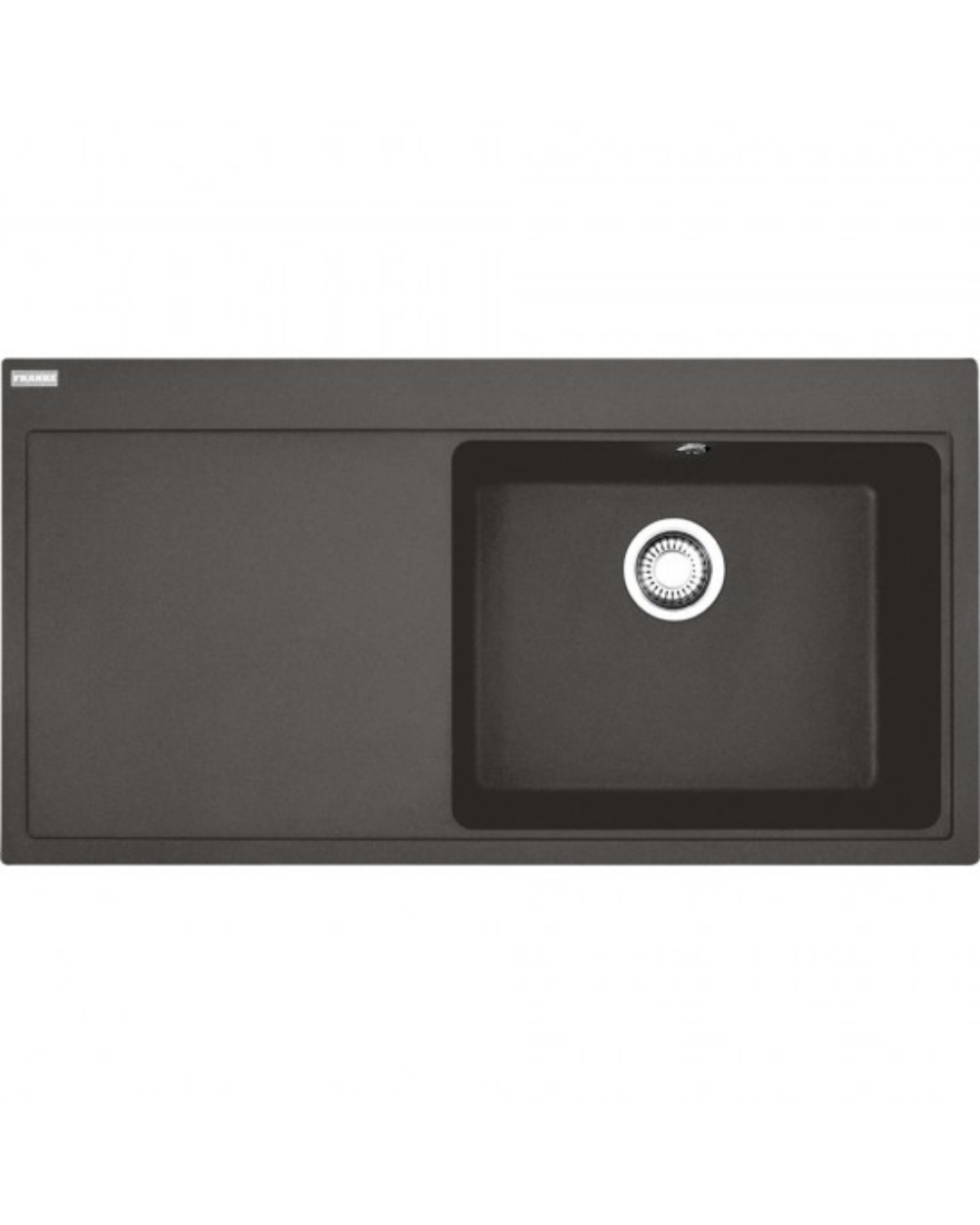 Franke Mythos MTG 611-100 Sol Damlalıklı Granit Evye Slate Grey