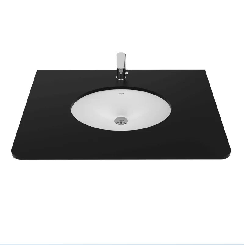 Creavit TP205 Tezgah Altı Oval Lavabo 40X52 cm Beyaz