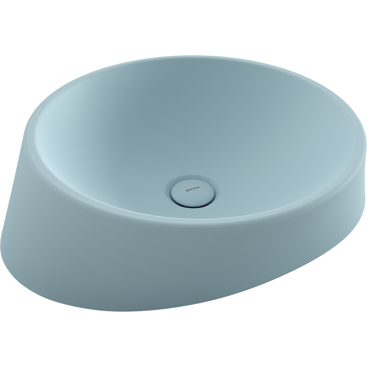 Bocchi Venezia Çanak Lavabo 56 Cm Mat Buz Mavi 1010-029-0125