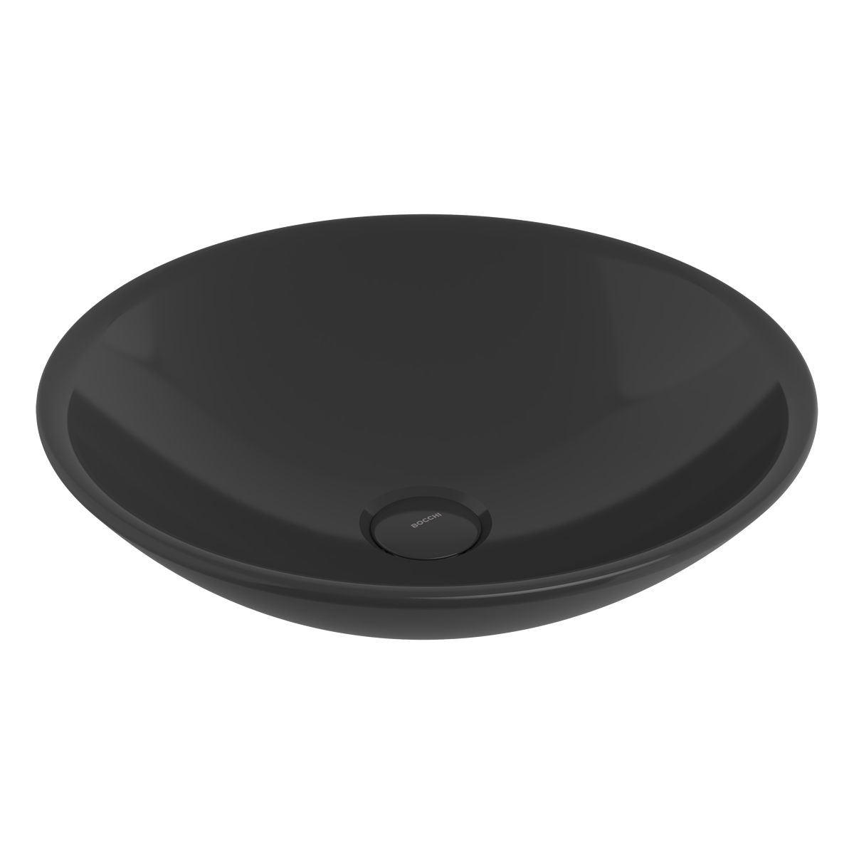 Bocchi Venezia Çanak Lavabo Parlak Siyah 40 cm 1120-005-0125