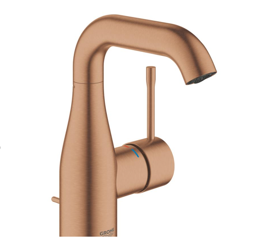 Grohe Essence Tek Kumandalı Lavabo Bataryası M Brushed Warm Sunset 24173DL1