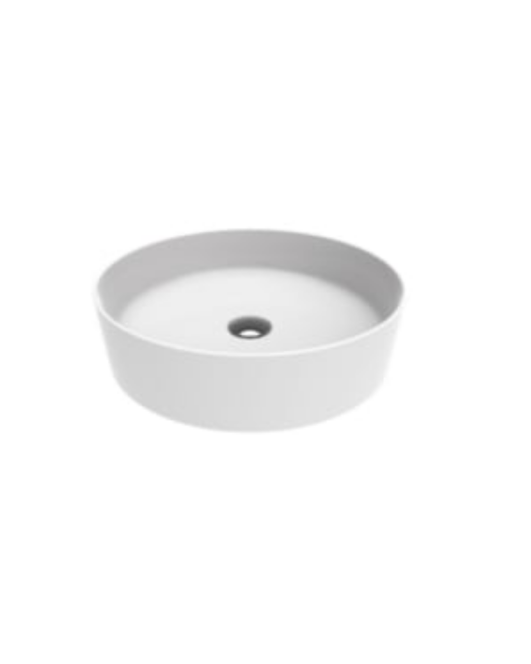 CREAVİT LP140 Loop Yuvarlak Çanak Lavabo Ø40 cm