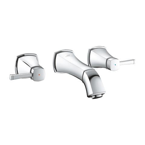 Grohe 20622000 Grandera 3 delikli lavabo bataryası 1/2''  M-Boyut
