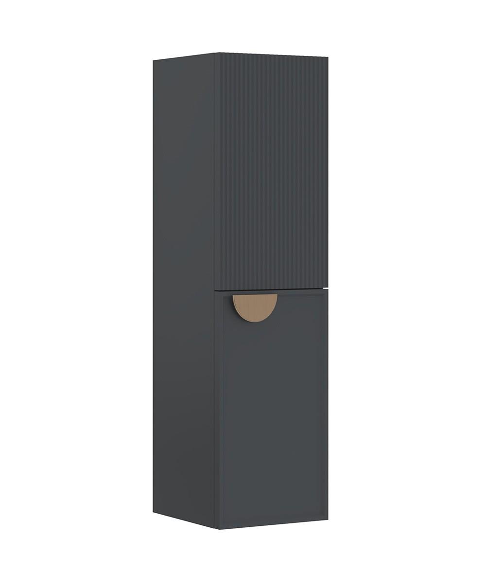 Orka Molino 40 cm Banyo Boy Dolabı Mat Antrasit