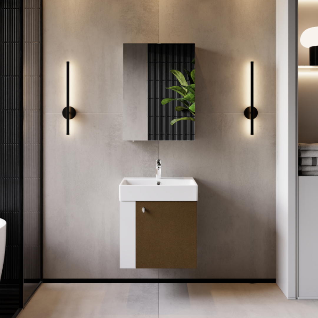 CREAVİT FT0054 FONT PLUS 53 CM BANYO DOLABI TAKIMI