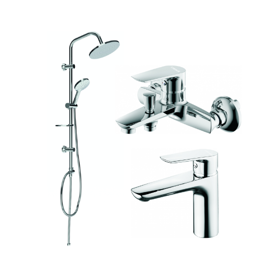 Creavit SH640 Solo 3'lü Duş Seti Takımı