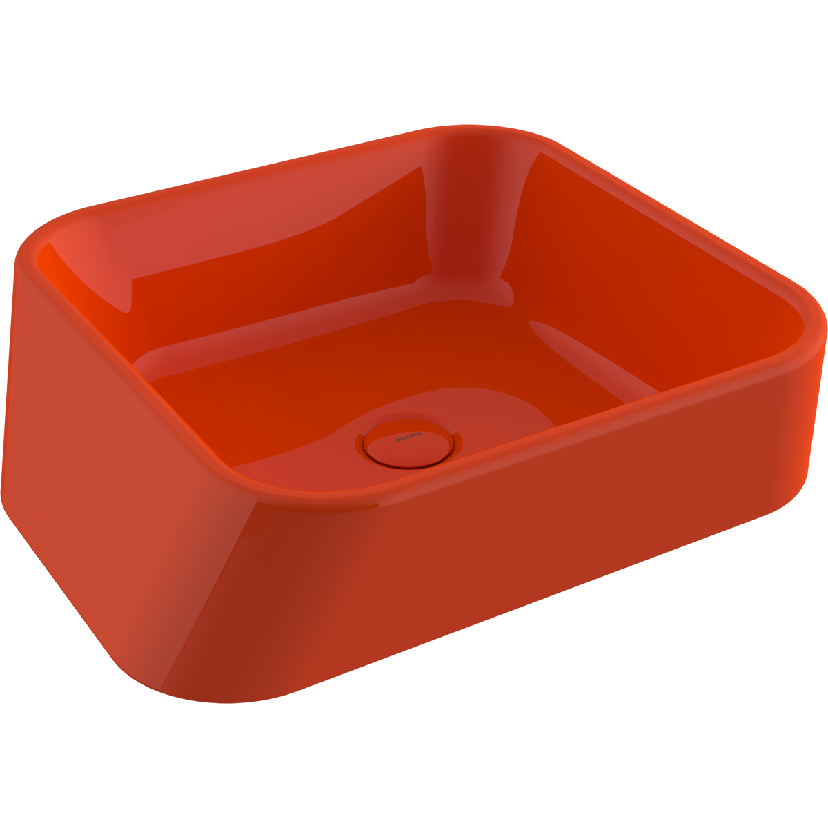 Bocchi Firenze Çanak Lavabo Parlak Turuncu 1005-012-0125