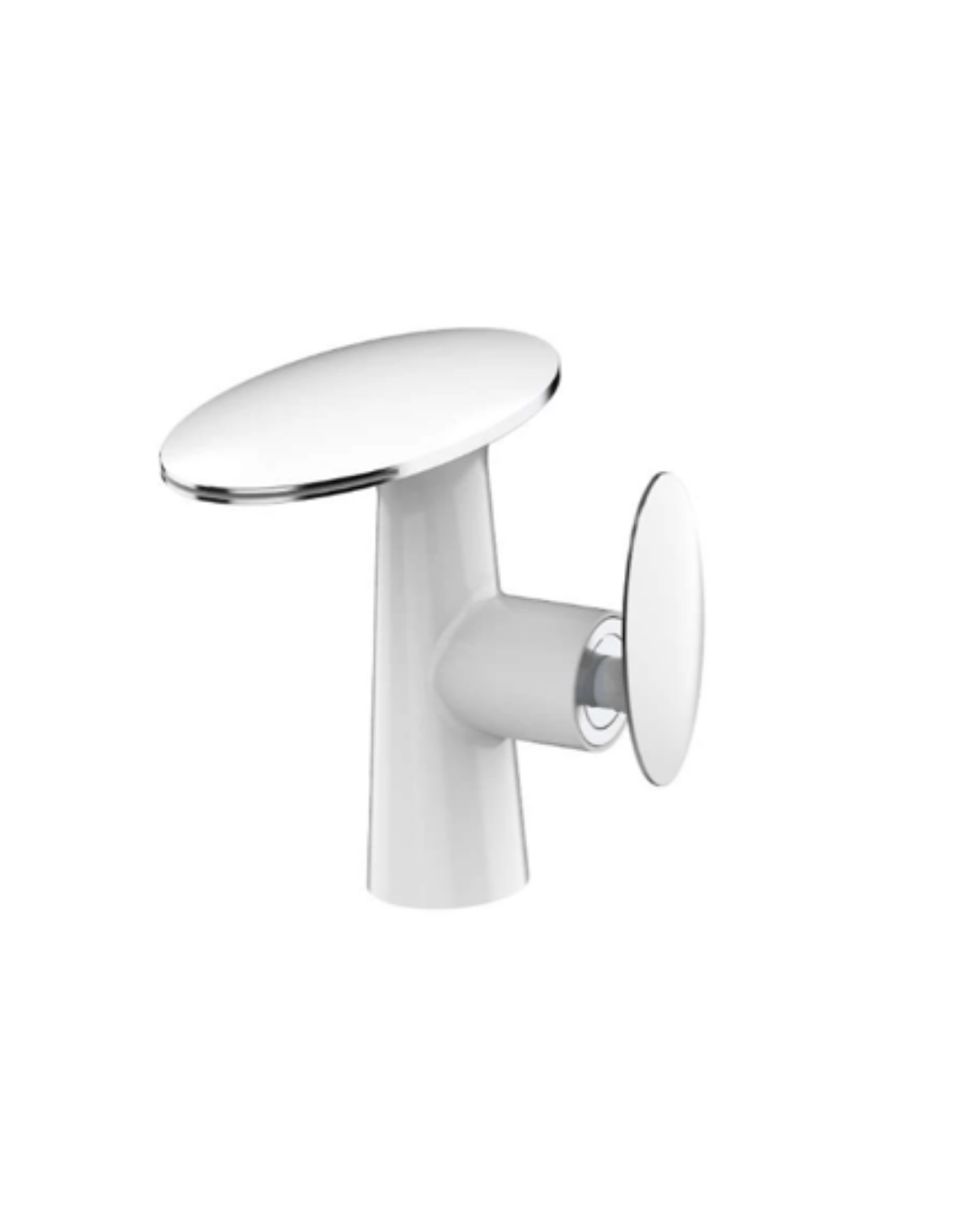 Orka Plus Nest Lavabo Armatürü Beyaz Krom NS 2500 WC