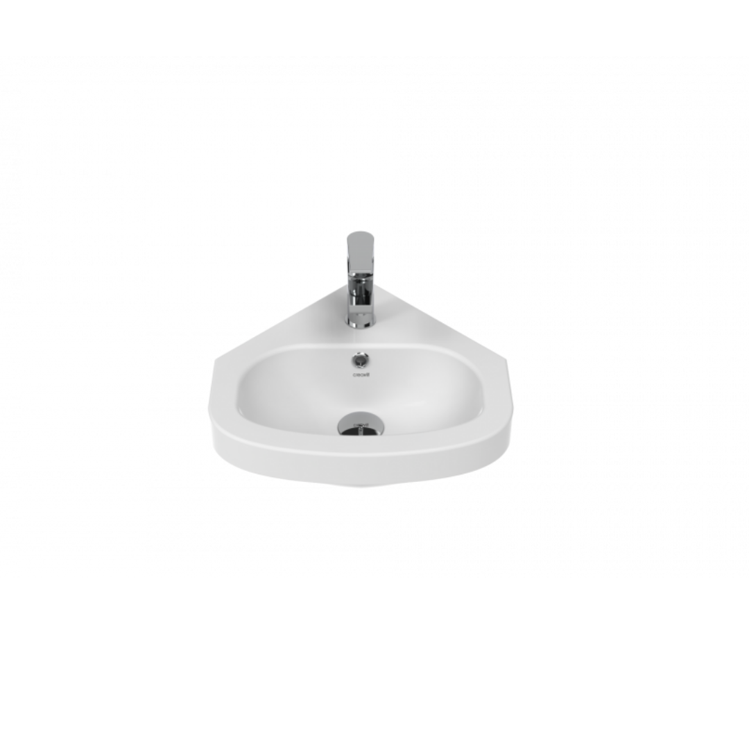 Creavit VT145 Vitroya Köşe Lavabo 45 cm