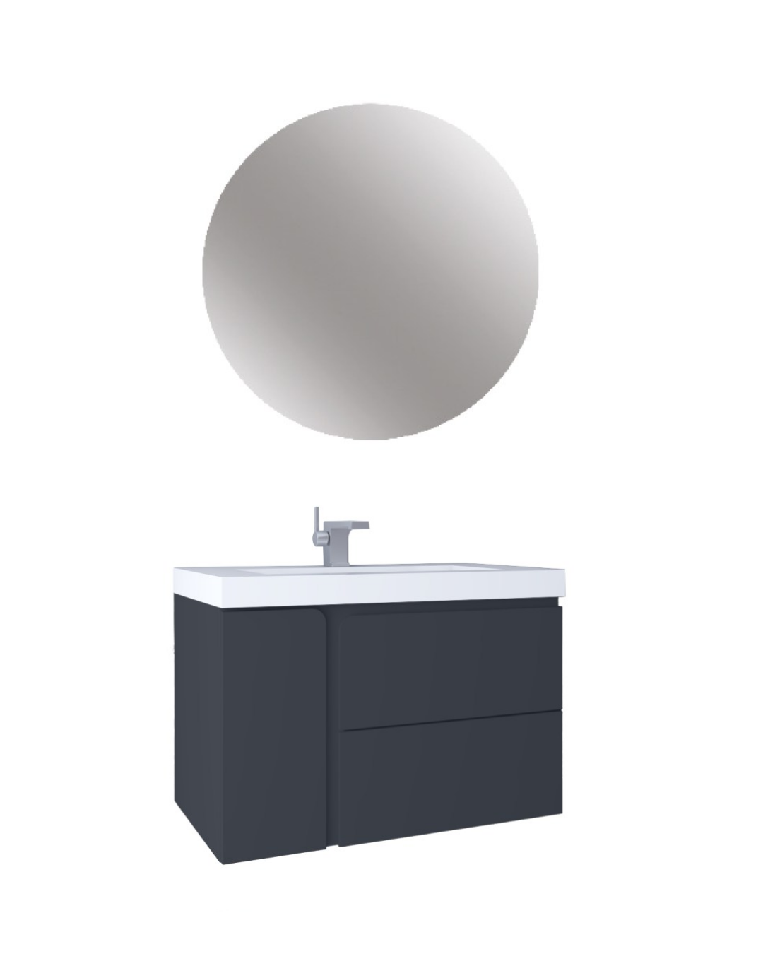 Kobos Future Banyo Mobilyası Takımı Çekmeceli