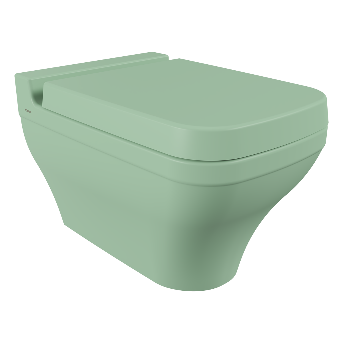 Bocchi Scala Asma Klozet ve Kapağı Mint Yeşil 1080-033-0128