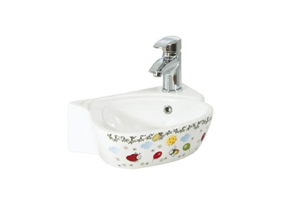 Creavit CK035-FF00 Çocuk Lavabosu Desenli 38 cm