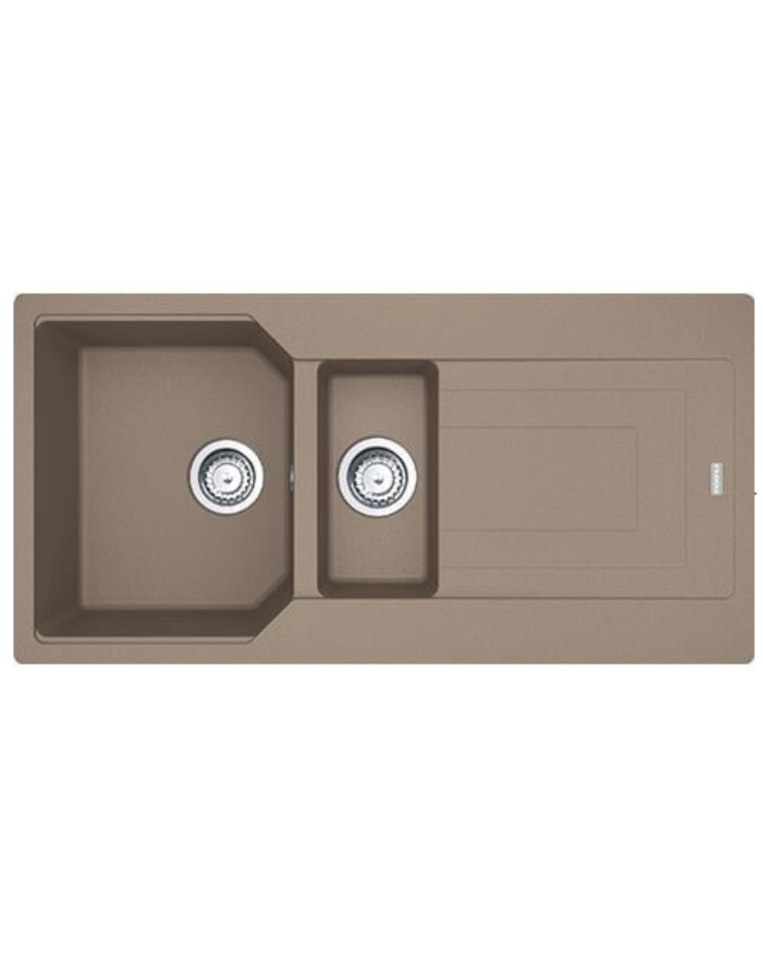 Franke Urban UBG 651-100 1,5 Göz Oyster Tezgahüstü Evye