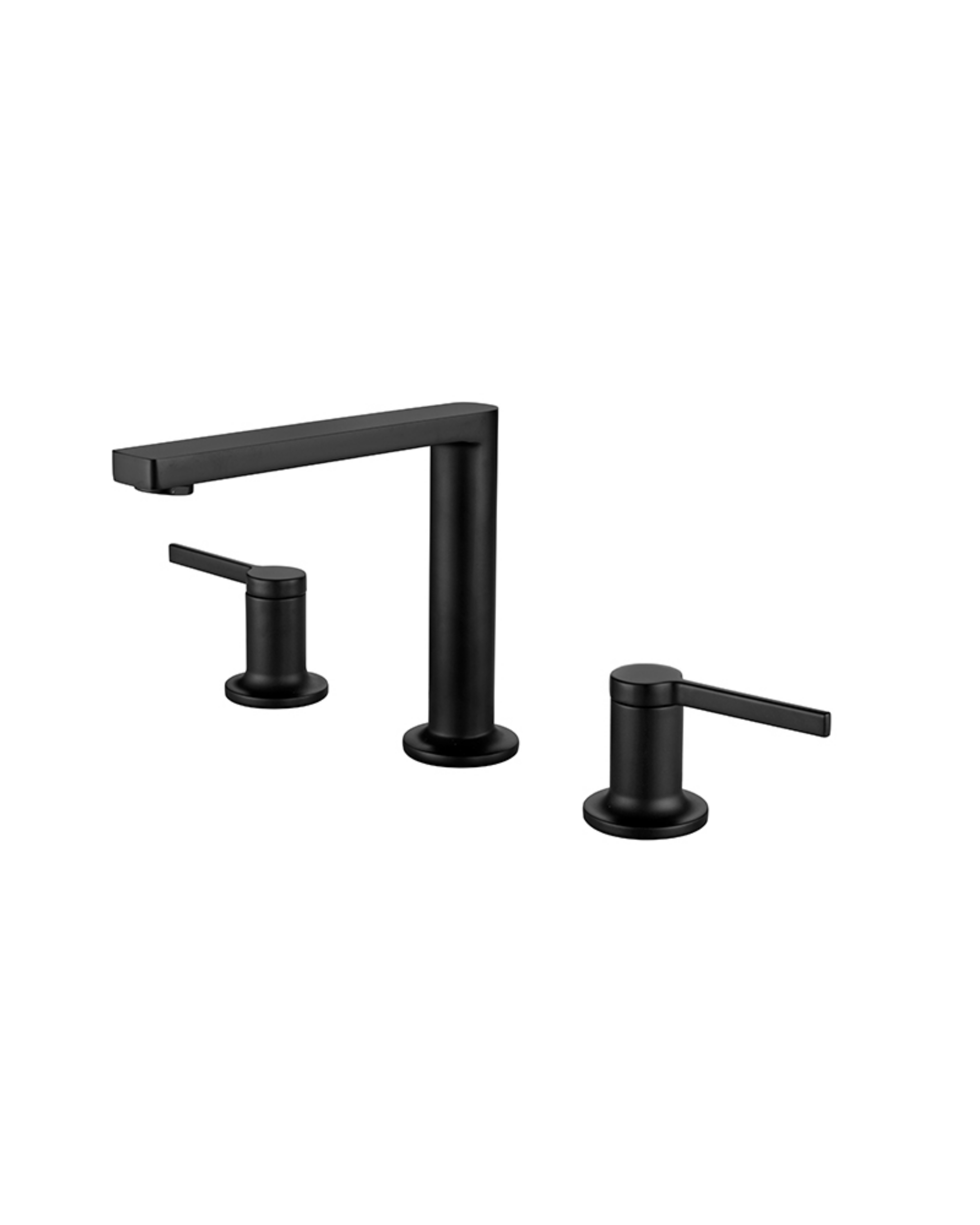 Newarc Bold 3 Delikli Lavabo Bataryası Siyah  910561B