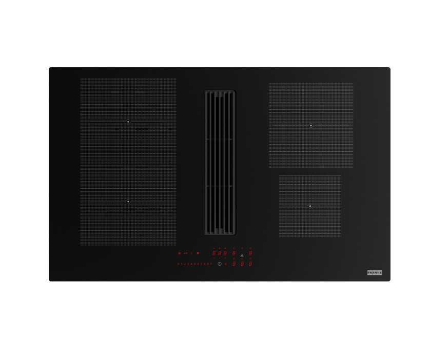 FRANKE MARİS 2GETHER FMA 8381 R HI Black Glass Ocak Davlumbaz Birarada 340.0705.337