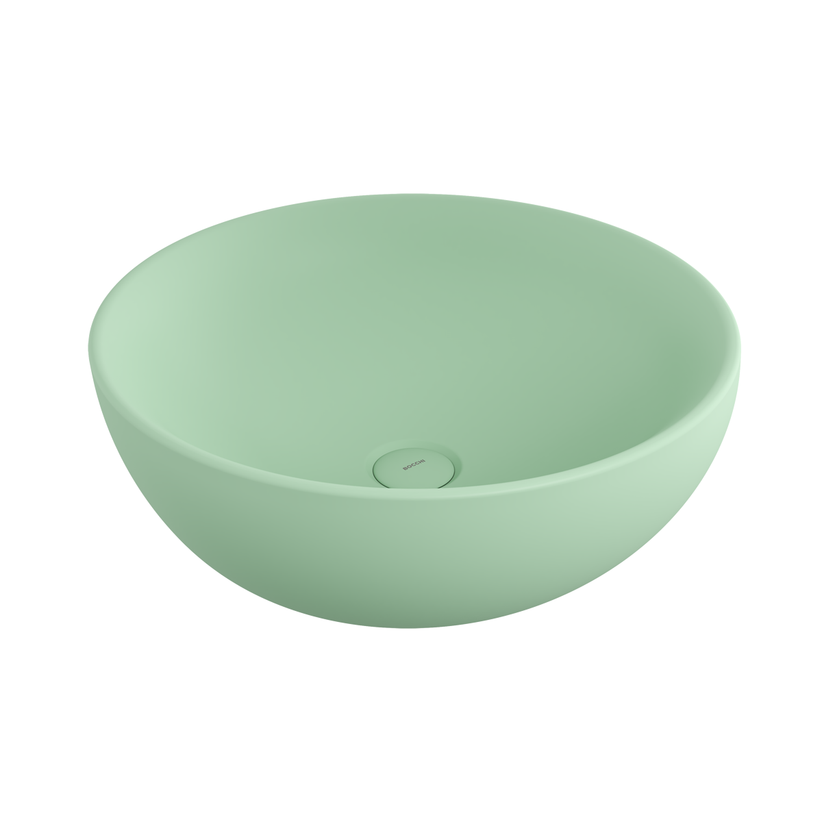BOCCHİ 1119-033-0125 Venezia Çanak Lavabo 45 cm Mat Mint Yeşil