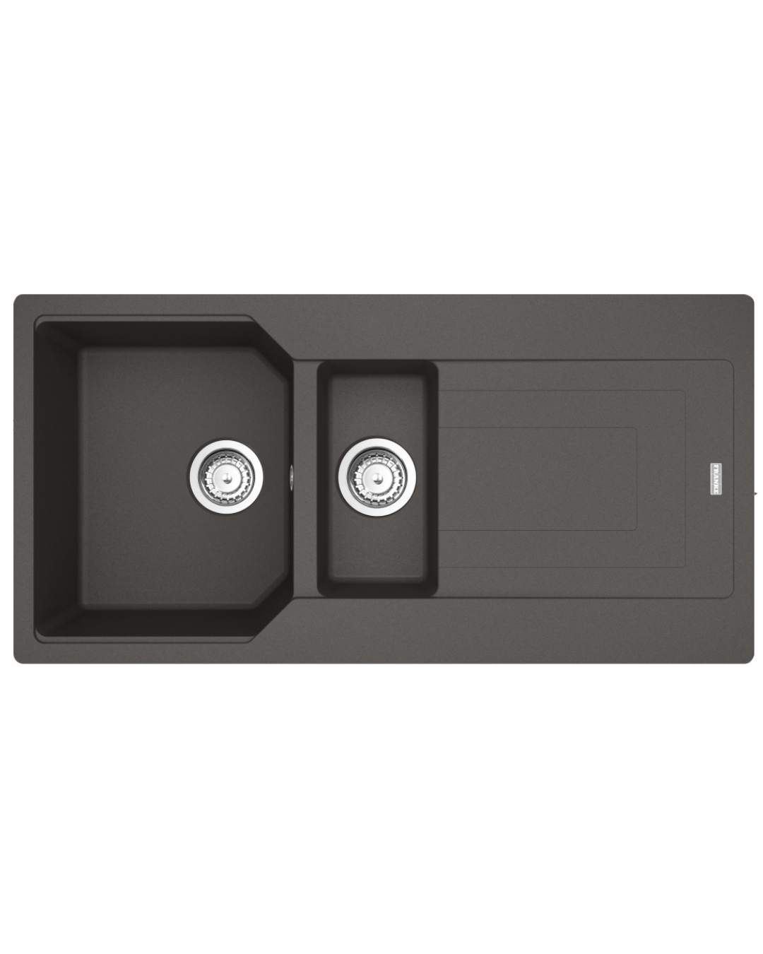 Franke Urban UBG 651-100 1,5 Göz Slate Grey Tezgahüstü Evye