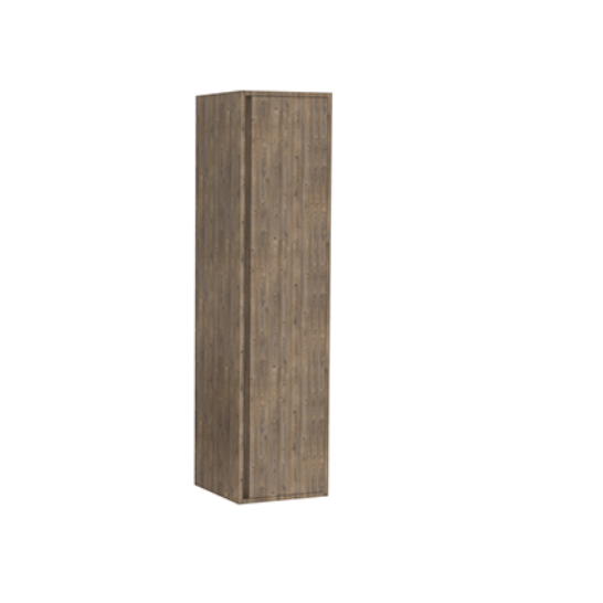 Creavit Alinda Boy Dolabı 135 cm Naturel Çam