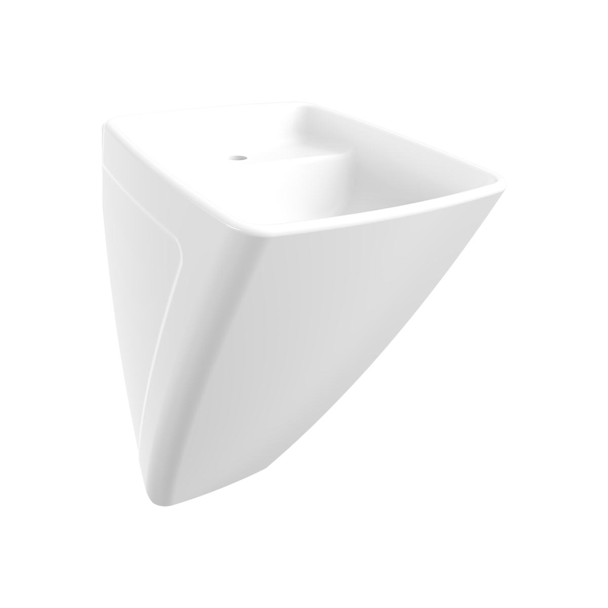 Bocchi Firenze Parlak Beyaz Monoblok Lavabo 1082-001-0126