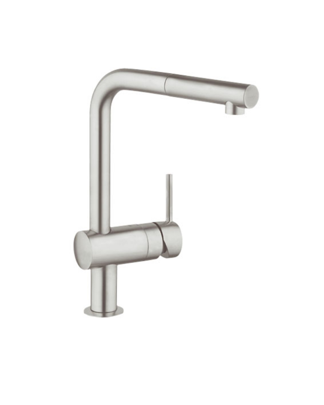 Grohe 32168DC0 Eviye Bataryası Spiralli Tek Akış Minta Super Steel 