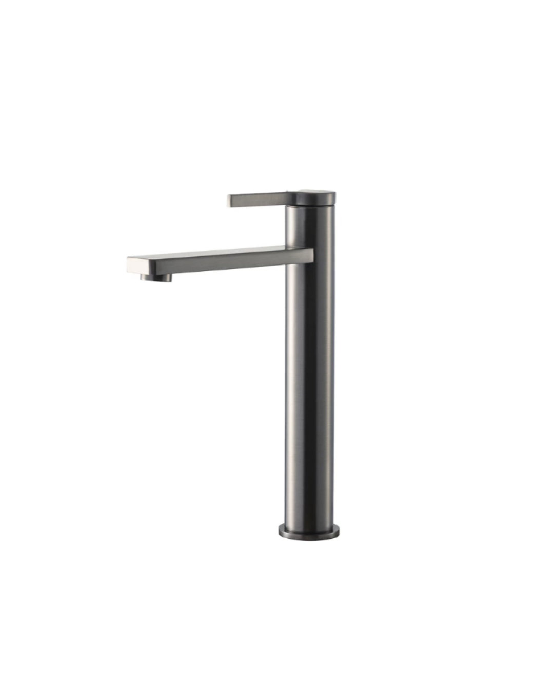 Orka Plus Quattro Yüksek Lavabo Armatürü Fırçalı Gri QA 9133 GR