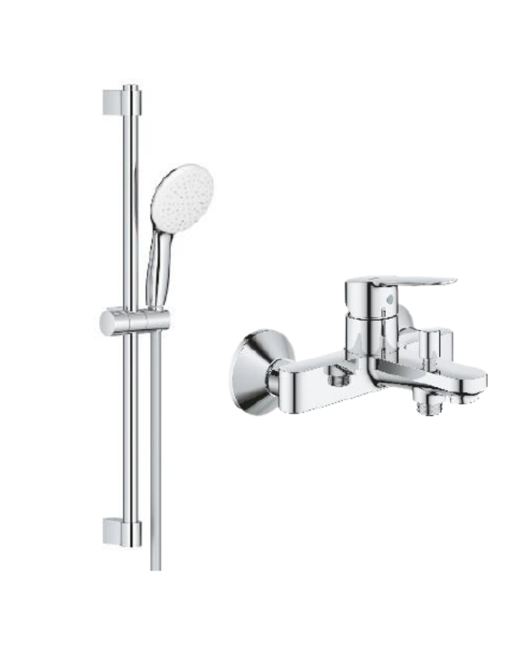 Grohe Tempesta 110 Duş Seti & BauEdge Batarya