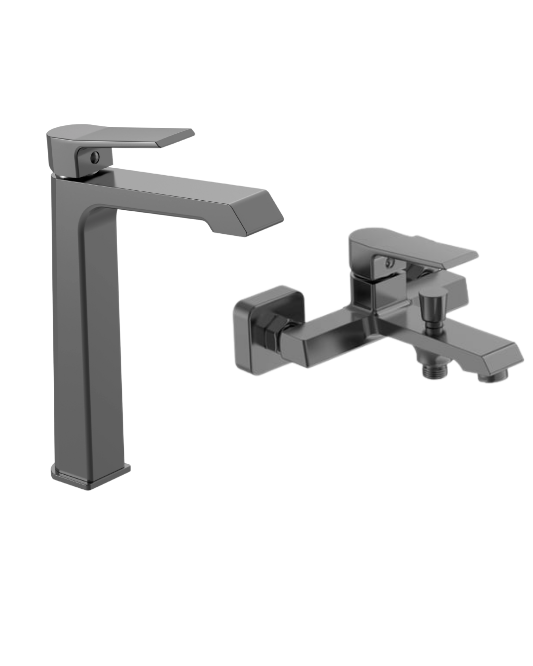 Creavit Stark Uzun Lavabo Ve Banyo Armatür SK6500GR SK2500GR