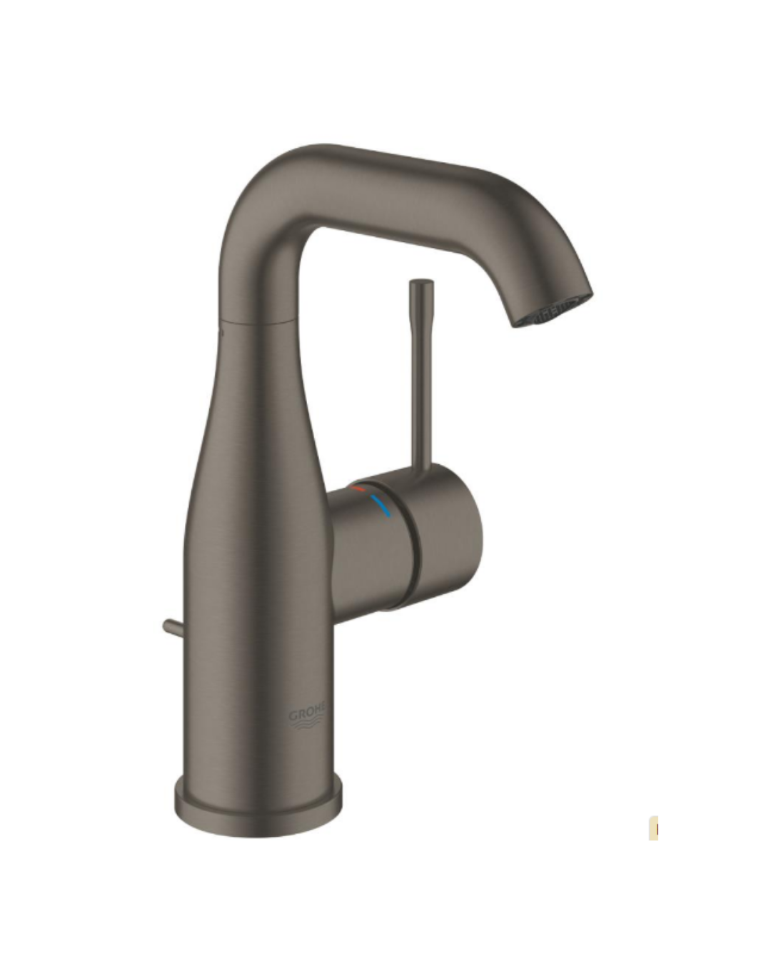 Grohe 24173AL1 Essence Tek Kumandalı Lavabo Bataryası M Boyut Brushed Hard Graphite 