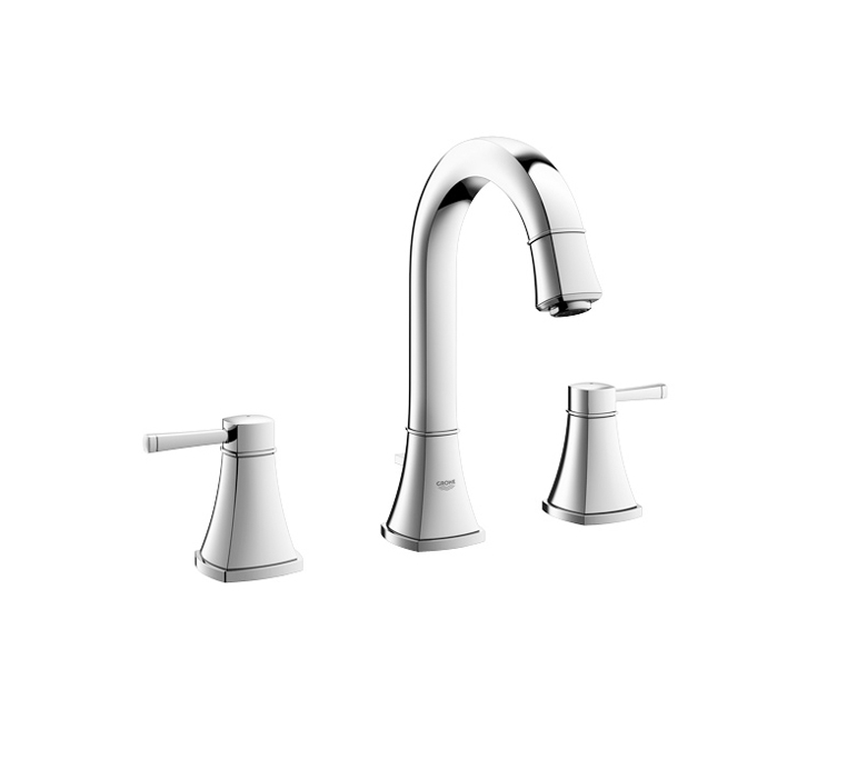 Grandera Üç Delikli Lavabo Bataryası Krom