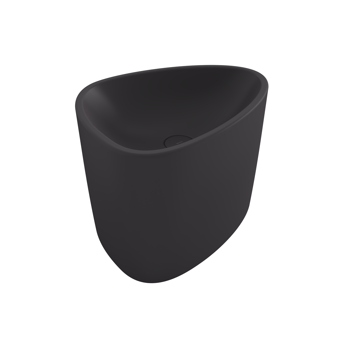 Bocchi 1162-020-0125 Etna TezgahÜstü Monoblok Lavabo M. Antrasit 