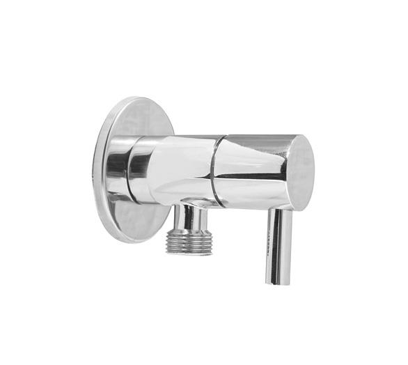 Ara Musluk Yuvarlak Krom