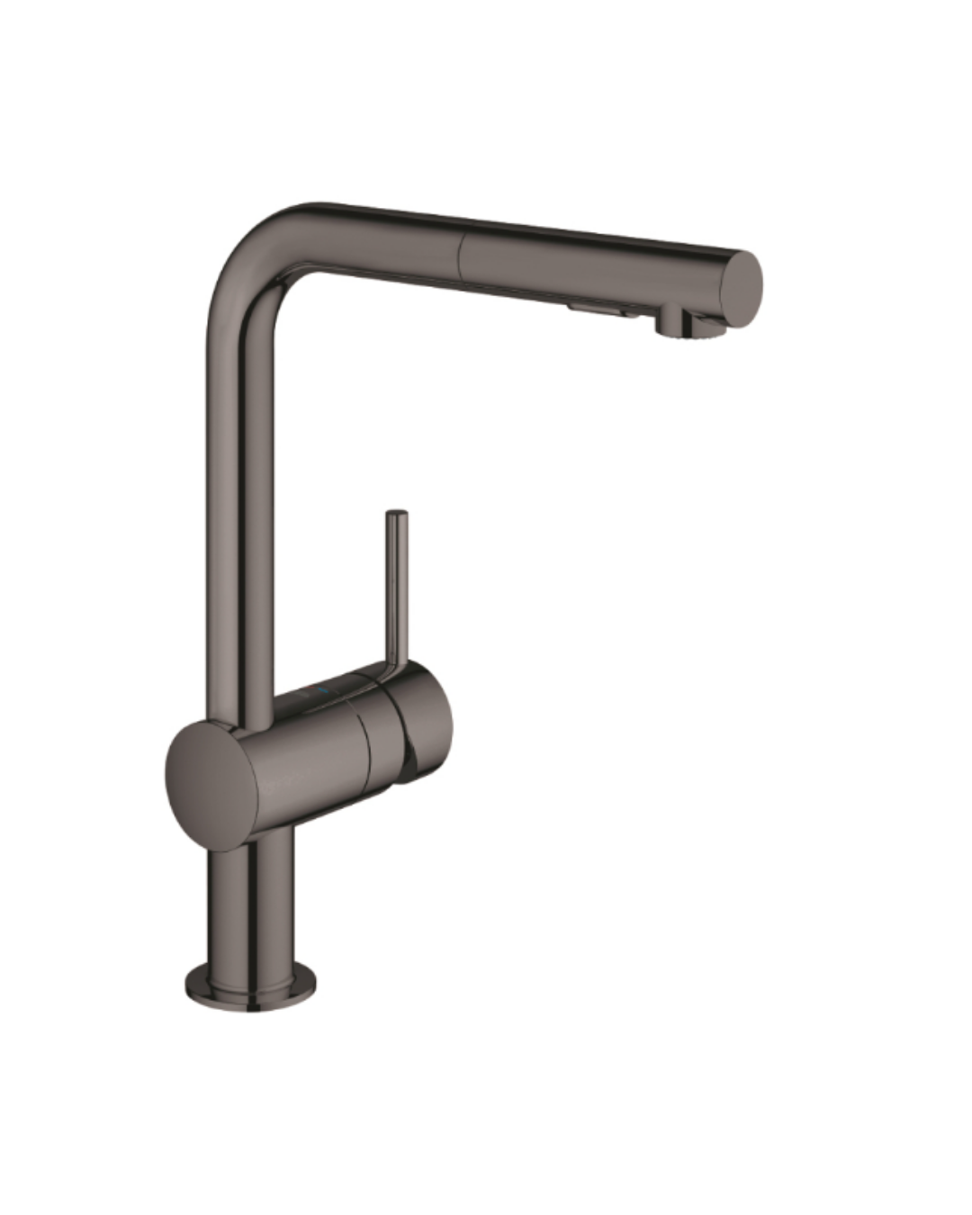 Grohe 30274A00 Minta Tek Kumandalı Eviye Bataryası Hard Graphite 