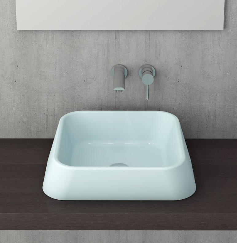 Bocchi Firenze  Çanak Lavabo Mat Buz Mavisi 1005-029-0125