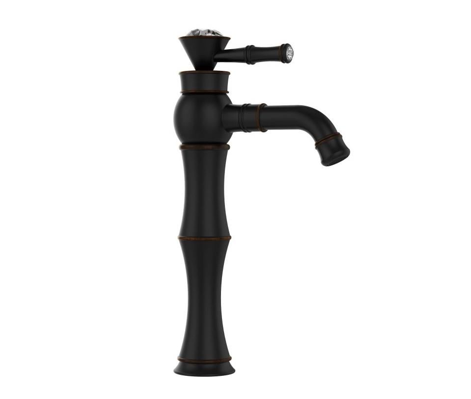 Orka Plus TP1483B Topkapı Yüksek Lavabo Armatürü Mat Siyah