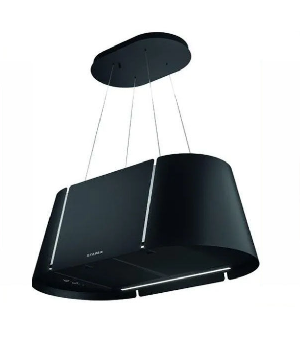 Faber 345.0698.955 BEAT XL BK MATT F80 Mat Siyah Ada Davlumbaz