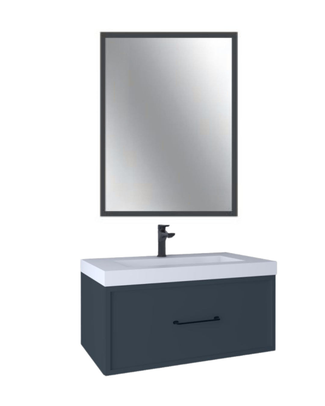 Kobos Frame Banyo Mobilyası Takımı Çekmeceli