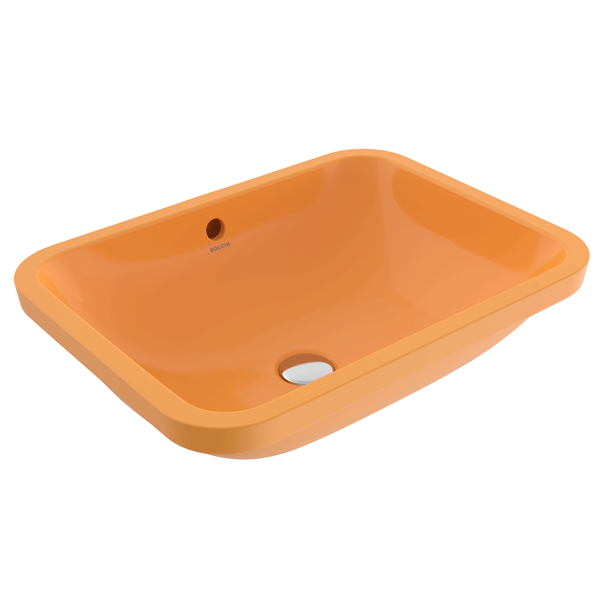Bocchi Scala Tezgah Altı Lavabo Parlak Mandalina Sarısı 1006-021-0125