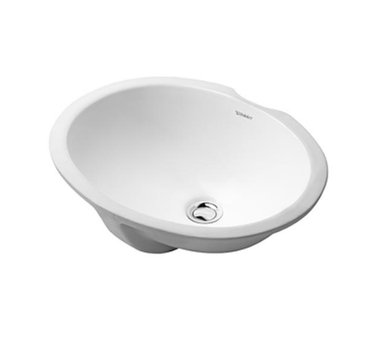 Duravit 0481570000 Dune Tezgah Altı Lavabo 52 cm