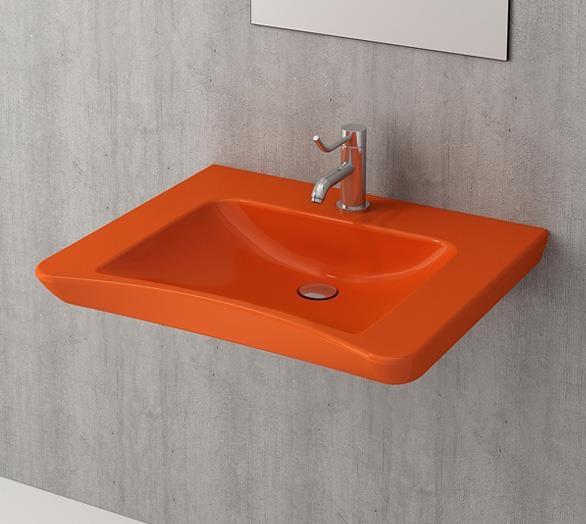 Bocchi Bedensel Engelli Lavabosu 65 cm  Turuncu