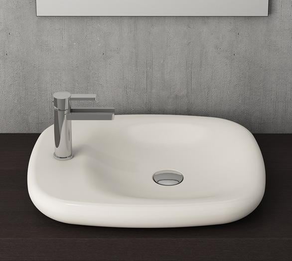 Bocchi Fenice Çanak Lavabo 55 cm Bisküvi