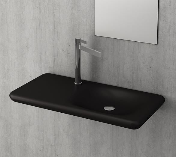 Bocchi Fenice Etajerli Lavabo Mat Siyah 1490-004-0126