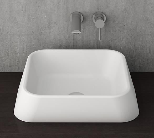 Bocchi Firenze Çanak Lavabo Mat Beyaz 51 cm