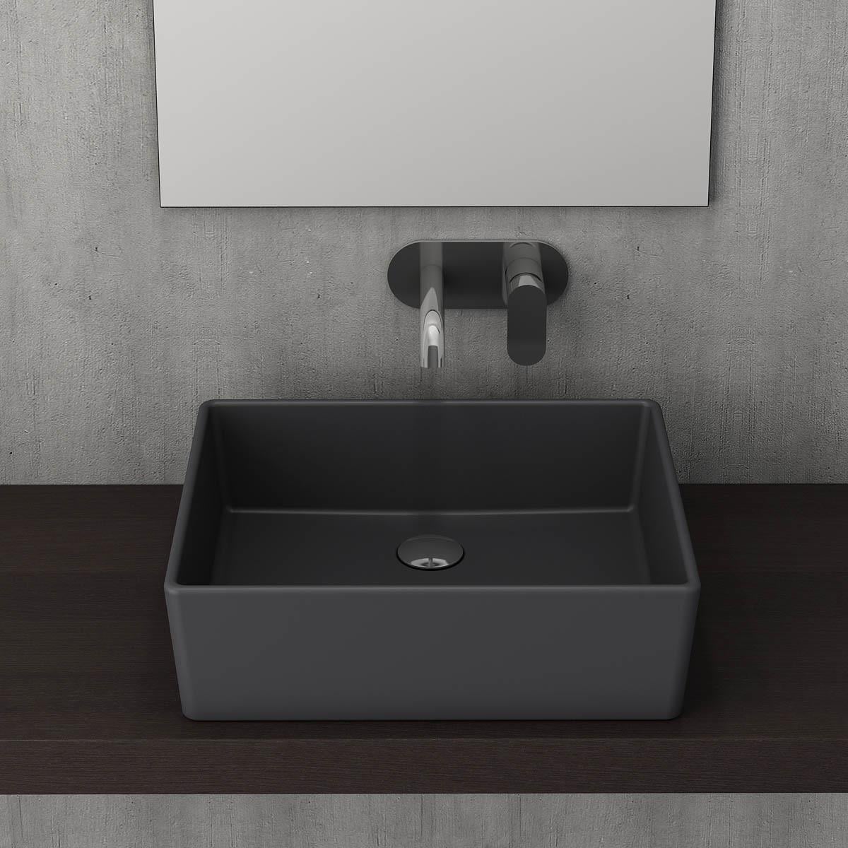 Bocchi Milano Çanak Lavabo 50 cm Antrasit