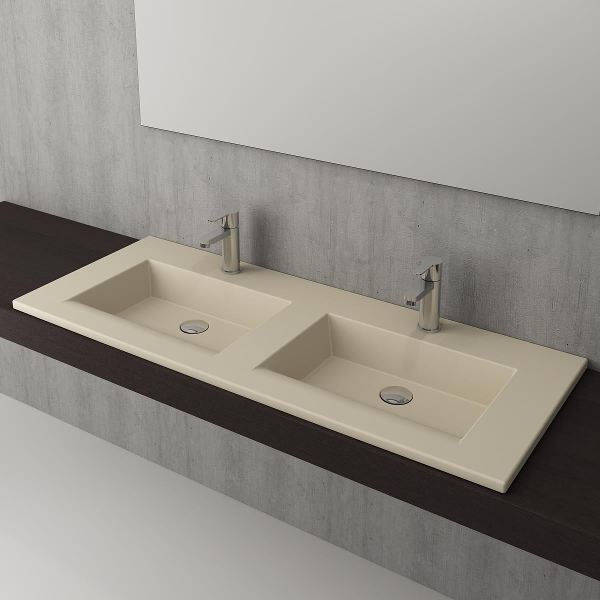 Bocchi Milano Çift Gözlü Lavabo 120 cm Yasemin