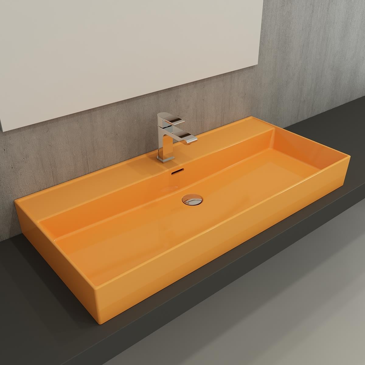 Bocchi Milano Lavabo 100 cm P. MANDALİNA SARISI