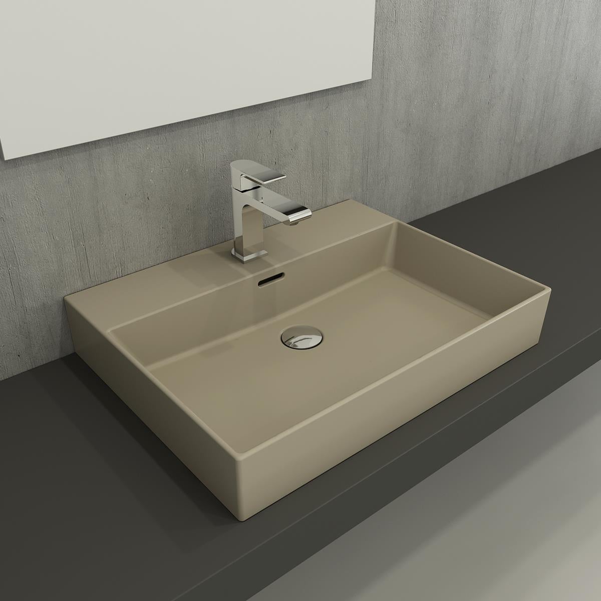 Bocchi Milano Lavabo 60 cm Mat Kaşmir