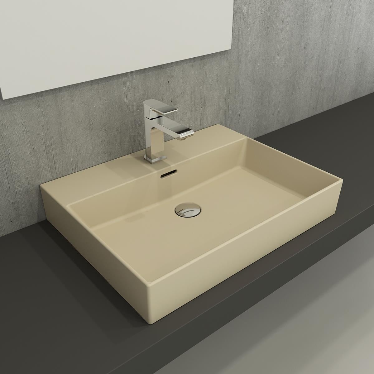 Bocchi Milano Lavabo 60 cm Mat Yasemin