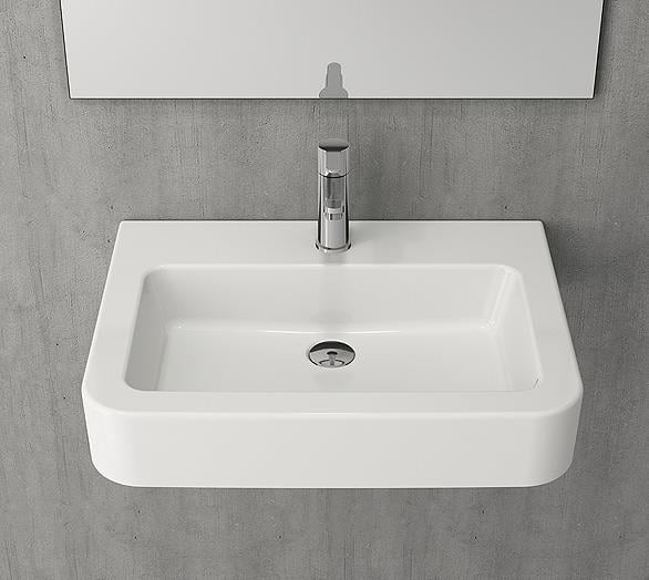 Bocchi Parma Lavabo 65 cm Parlak Beyaz